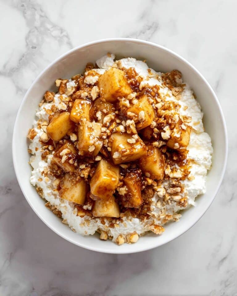 Cottage Cheese Apple Pie Bowl Recipe