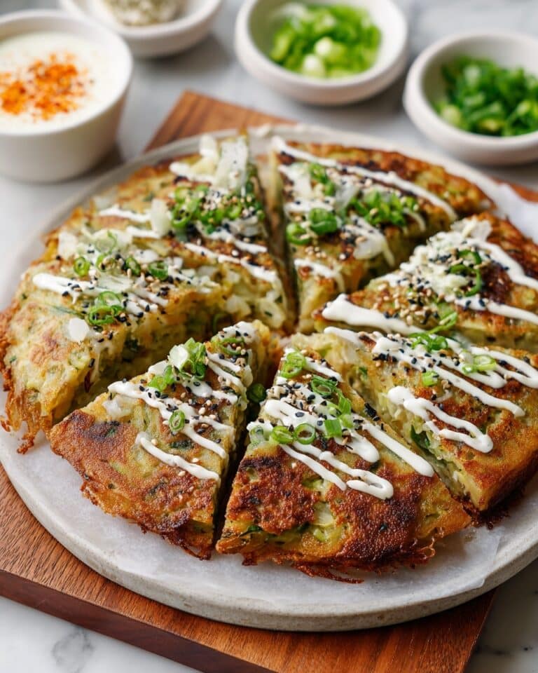 Deliciously Easy Okonomiyaki – Japanese Cabbage Pancake Delight Recipe