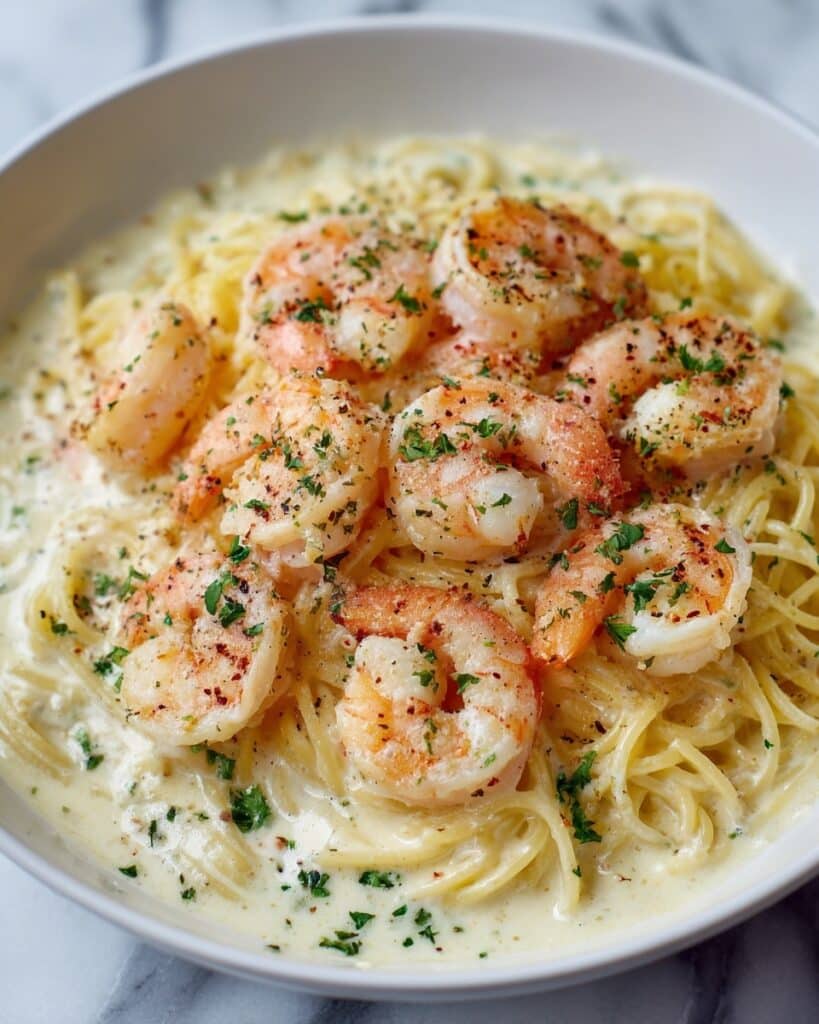 Lemon Garlic Seared Scallop Pasta Recipe