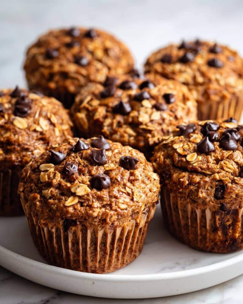 Brown Butter Banana Oat Muffins Recipe