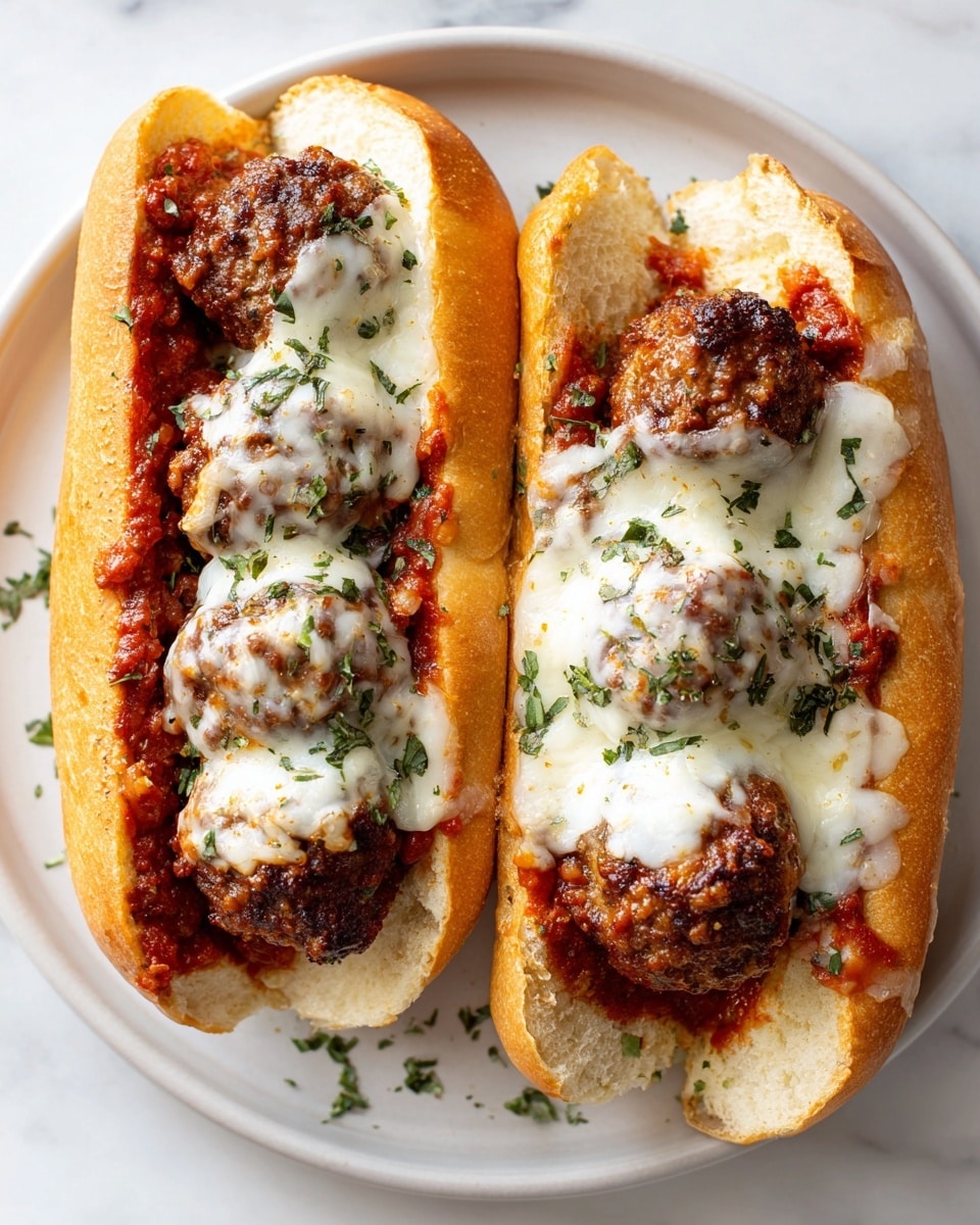 Zucchini Meatball Subs Recipe