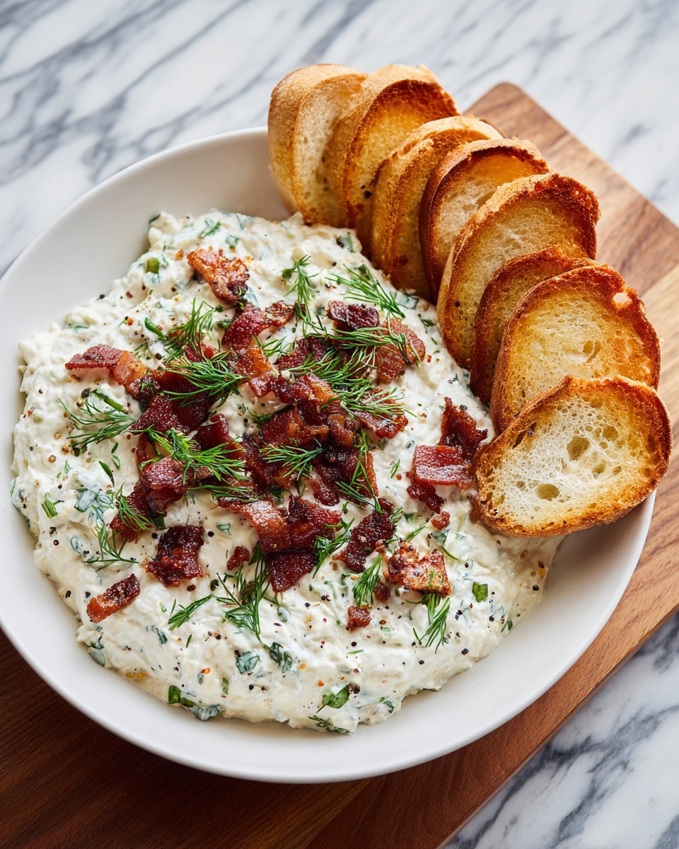 Loaded Dill Pickle Ranch Dip Recipe