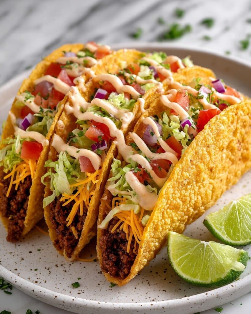 Easy Crispy Beef Tacos Recipe