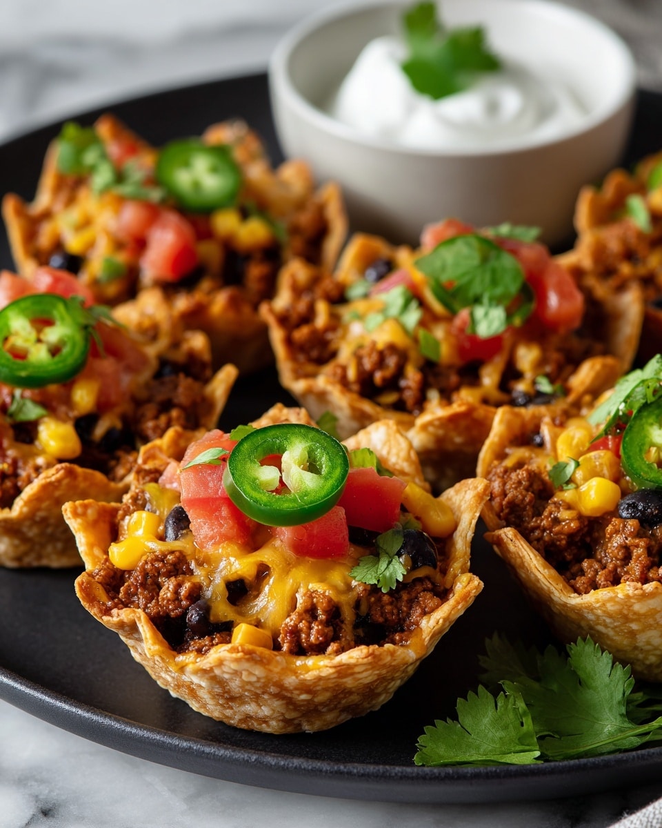 Baked Taco Bites Recipe
