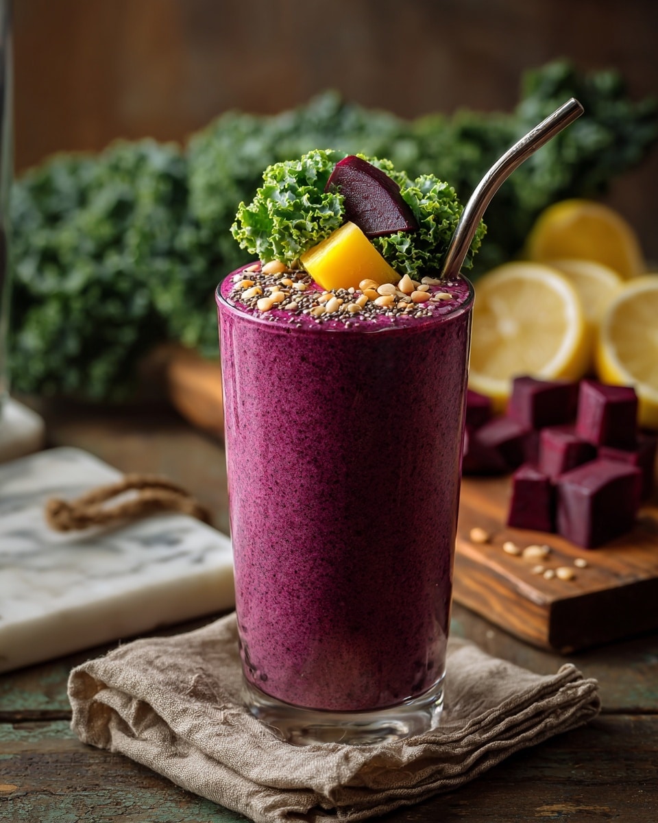 Beetroot and Kale Detox Smoothie Recipe