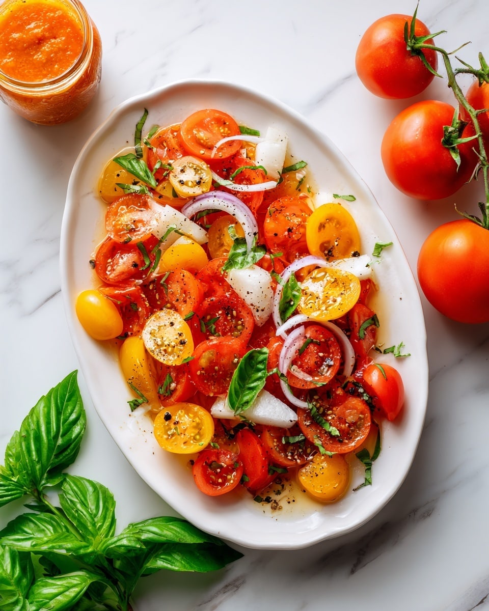 Simple Tomato Salad Recipe