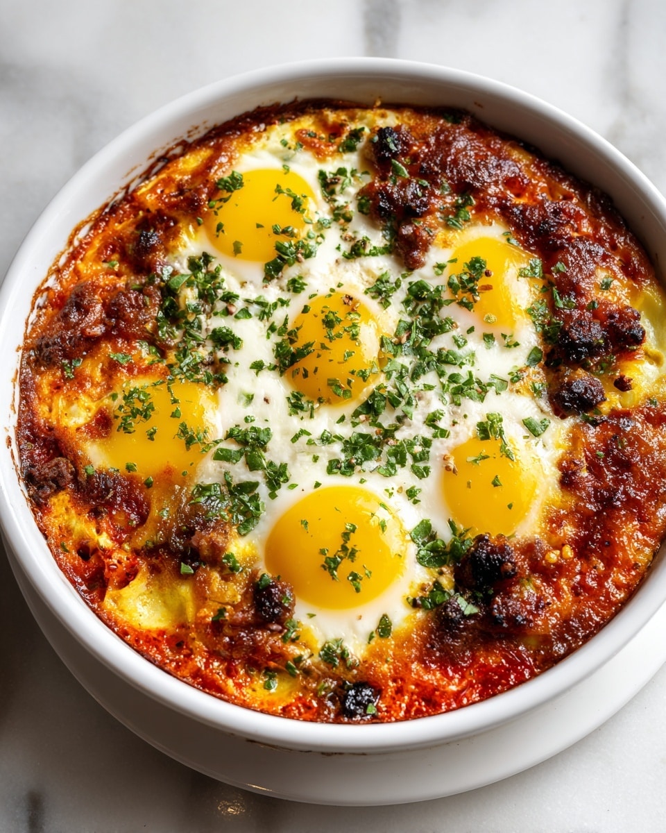 Chorizo & Potato Egg Casserole Recipe