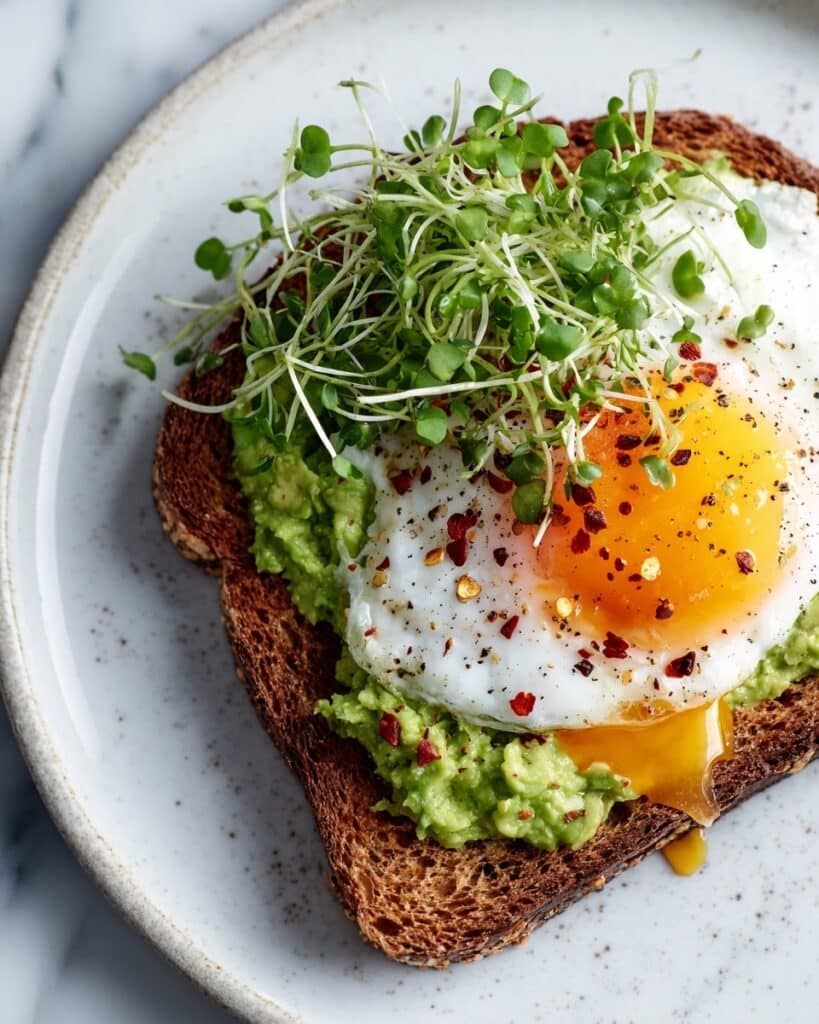 Avocado Toast with Poached Egg Recipe