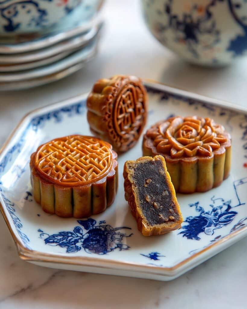 Red Bean Mooncake (红豆沙月饼) Recipe