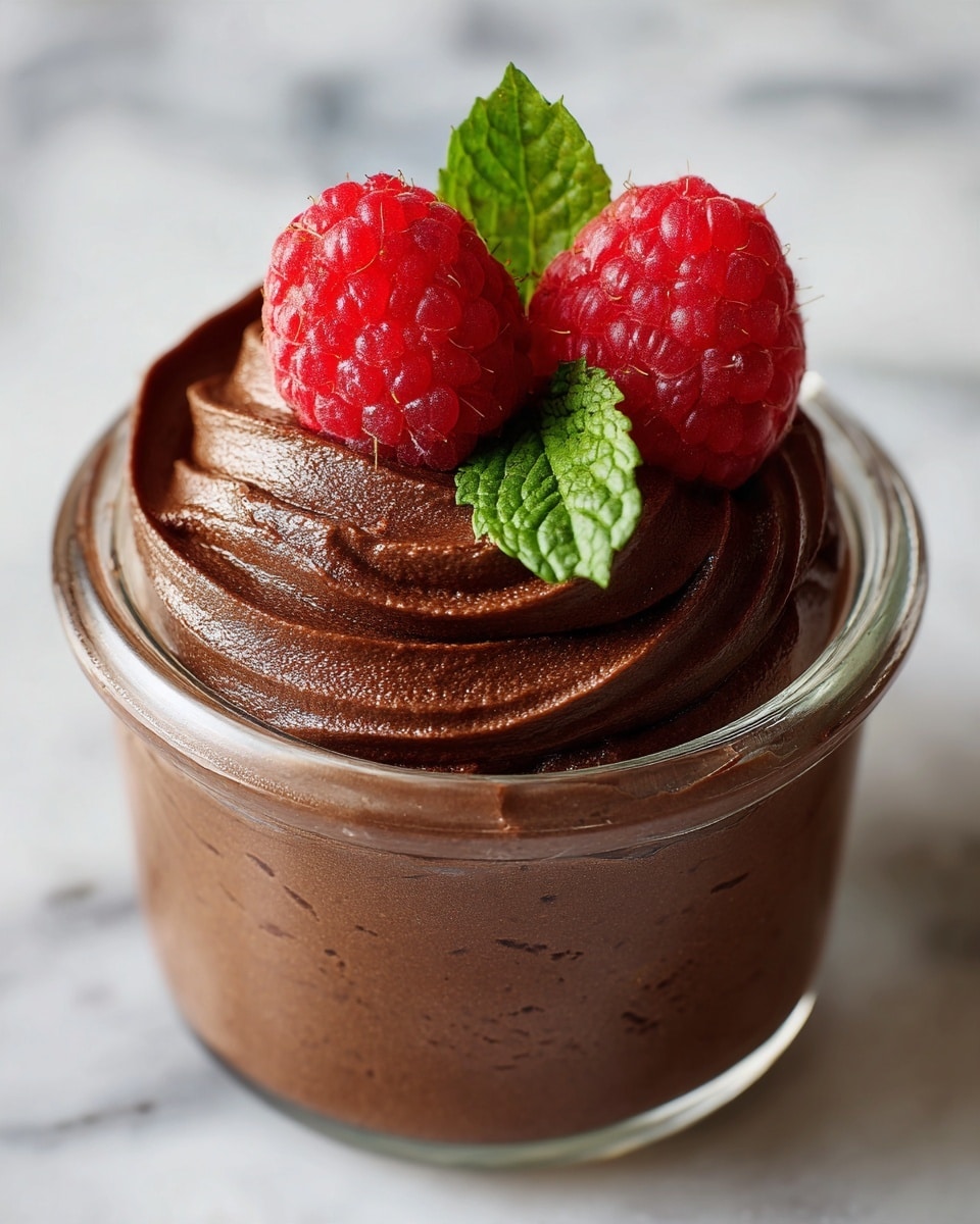 High Protein Chocolate Mousse with Blended Cottage Cheese Recipe