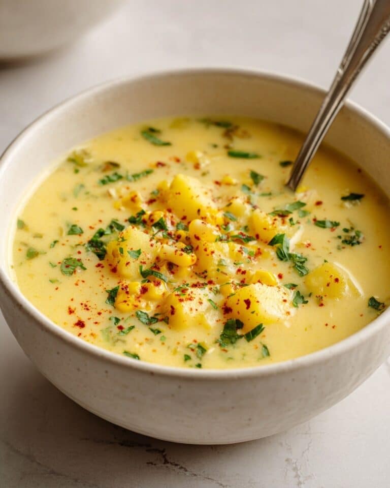 Creamy Vegan Potato Soup Recipe
