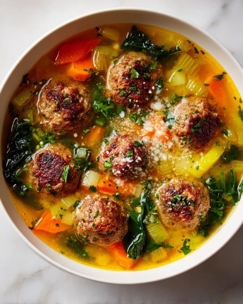 Slow Cooker Turkey Meatball Soup Recipe