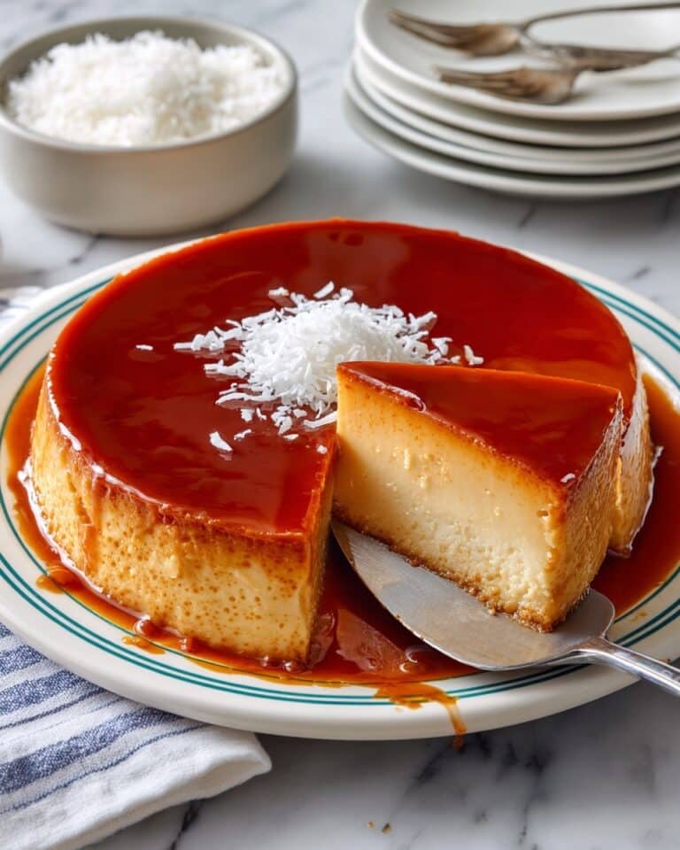 Coconut Caramel Flan Recipe