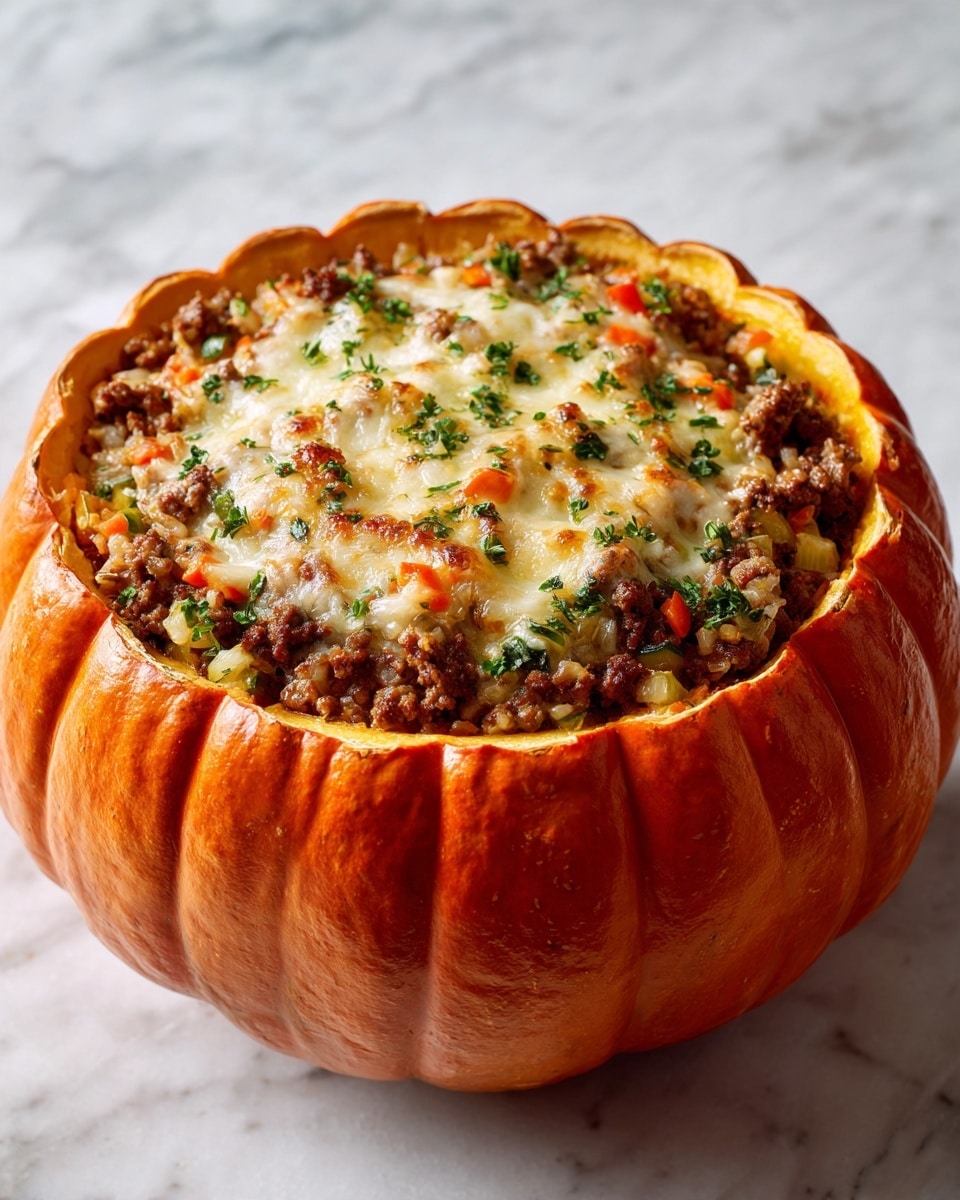 Halloween Stuffed Jack O Lantern Peppers Recipe