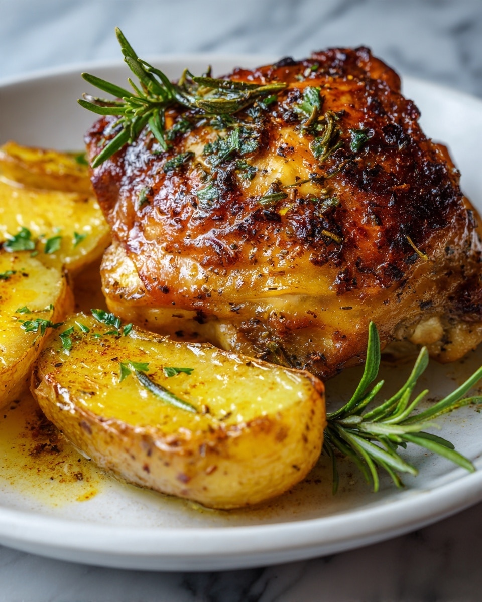 One Pot Apple Cider Chicken Thighs With Apples Recipe