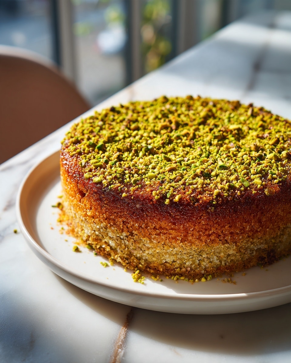 Crispy Cheese Knafeh with Sweet Syrup Recipe